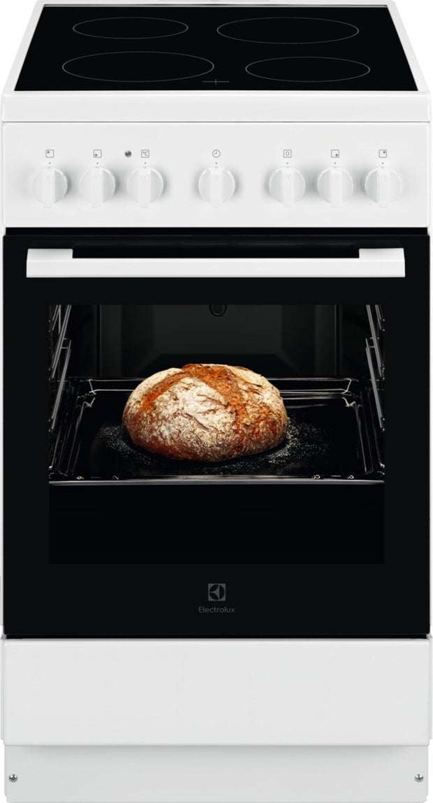 Electrolux LKR500066W Fristående köksspis Elektrisk Keramisk Svart
