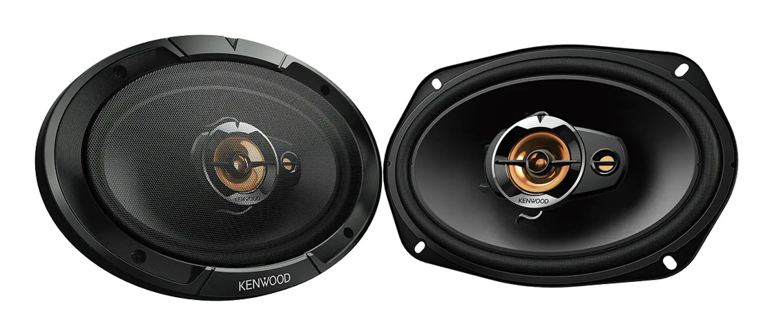 Kenwood KFC-S6977EX bilstereohögtalare Rund 3-vägs 500 W