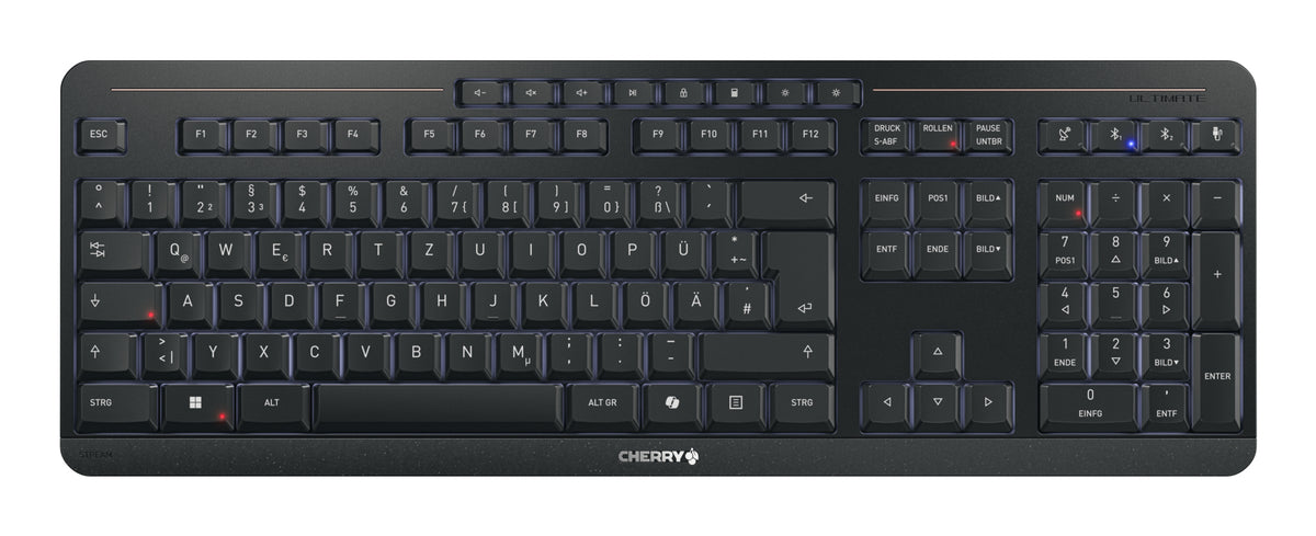 CHERRY Stream keyboard ultimate tangentbord Hem / Kontor USB + RF Wireless +