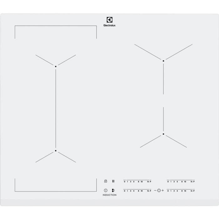 Electrolux EIV63440BW Vit Inbyggd Induktionshäll med zon 4 zone(s)