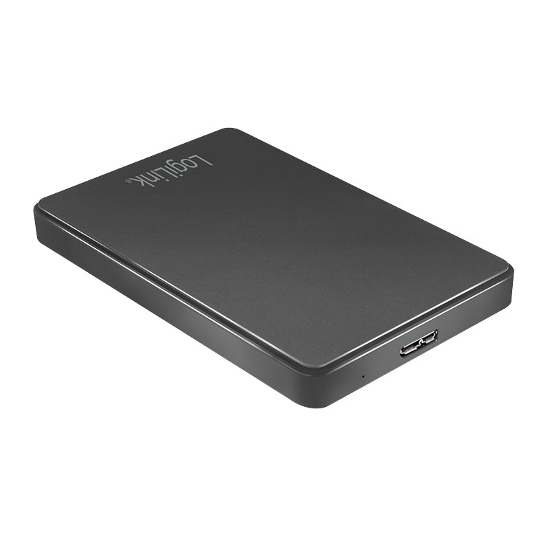 LogiLink UA0339 Hölje för lagringsenheter HDD- / SSD kabinett Svart 2.5"