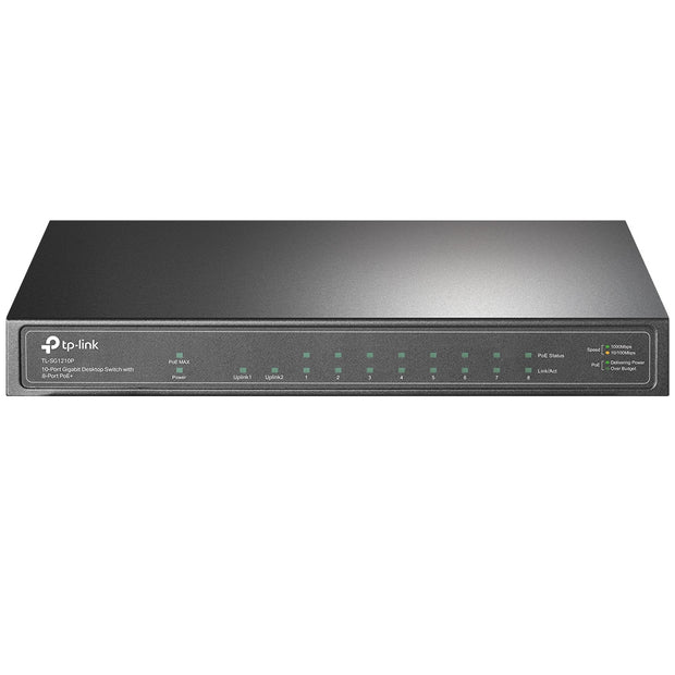 TP-Link TL-SG1210P nätverksswitchar Ohanterad Gigabit Ethernet (10/100/1000) Strömförsörjning via Ethernet
