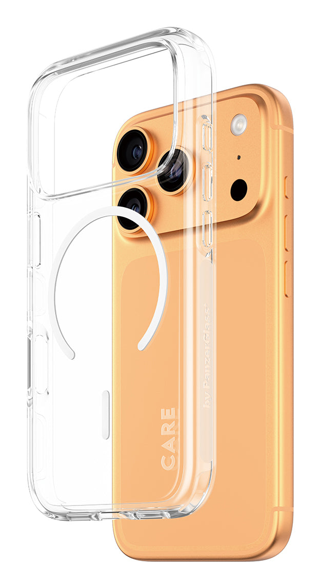 PanzerGlass CARE by Urban Explorer Case Transparent w. White MagSafe iPhone 17 Pro
