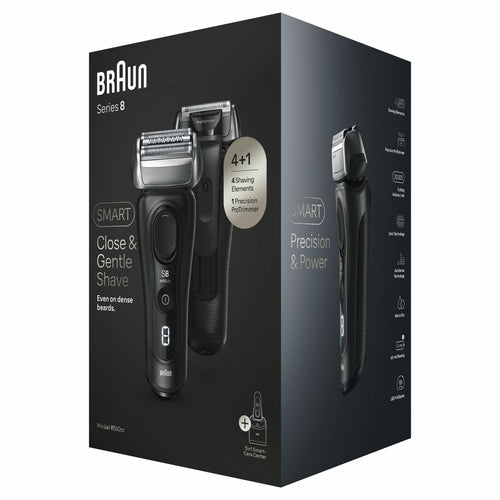 Braun Series 8 8560cc Wet & Dry Folierakapparat Trimmer Svart