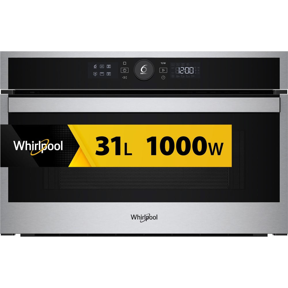 Whirlpool WMD44MX Rostfritt stål Grillmikrovågsugn Inbyggd 31 l 1000 W
