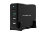 Conceptronic OZUL01B mobilladdare Universal Svart AC Snabb laddning inomhus