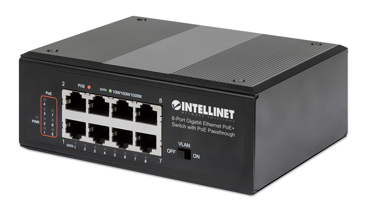 Intellinet 561624 nätverksswitchar Gigabit Ethernet (10/100/1000) Strömförsörjning