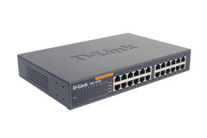 D-Link DES-1024D Ohanterad nätverksswitch