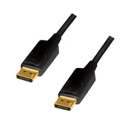 LogiLink CD0103 DisplayPort-kabel 5 m Svart