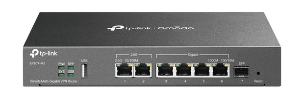 TP-Link Omada ER707-M2 kabelansluten router 2.5 Gigabit Ethernet