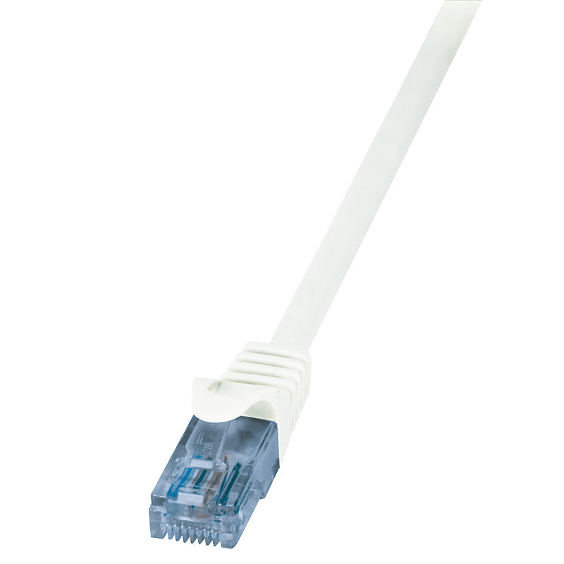 LogiLink CP3071U nätverkskablar Vit 5 m Cat6a U/UTP (UTP)