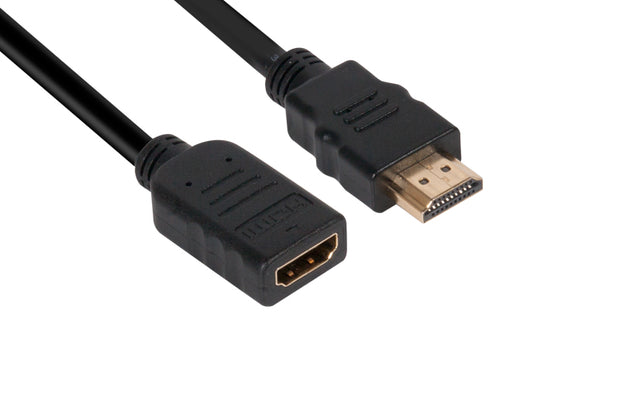 CLUB3D High Speed HDMI 2.0 4K60Hz Extension Cable 3m/ 9.8ft Male/Female