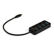 StarTech.com USB-C-hubb med 4 portar