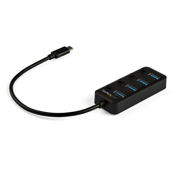 StarTech.com USB-C-hubb med 4 portar
