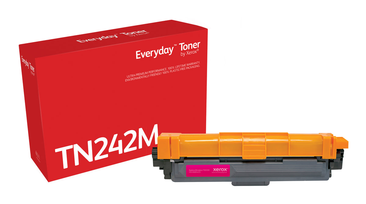 Everyday Magenta Toner by Xerox compatible with Brother TN242M