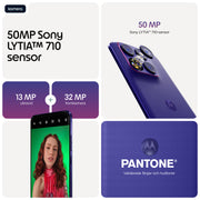 Motorola edge 70 fusion - 256 GB - Violett