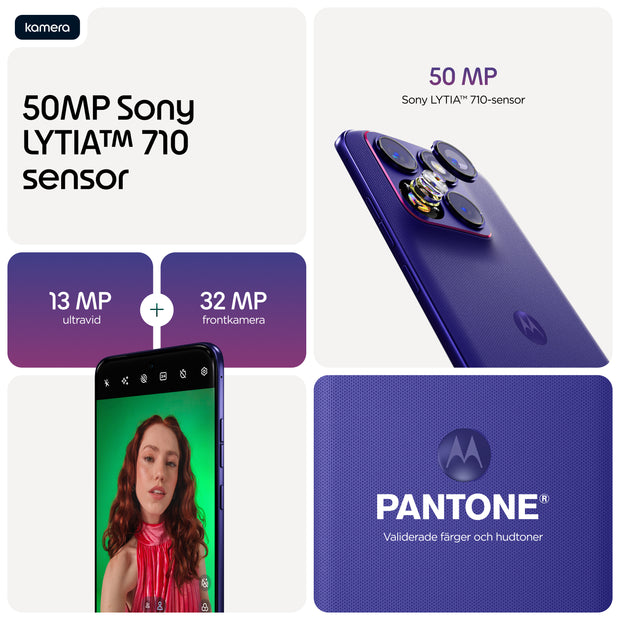 Motorola edge 70 fusion - 256 GB - Violett