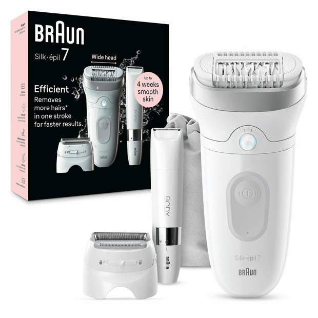 Braun Silk-épil 7 7-441 40 pincetter Silver epilatorer