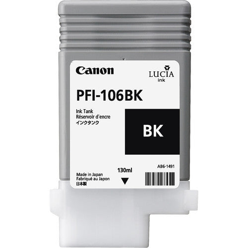 Canon PFI-106 BK bläckpatroner Original Fotosvart