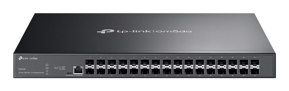 TP-Link Omada SX3032F nätverksswitchar hanterad L2+ Svart