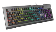 GENESIS Rhod 500 RGB tangentbord Spela USB QWERTY Spansk Svart