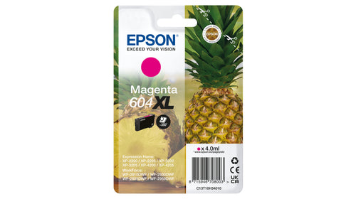 Epson Singlepack Magenta 604XL Ink