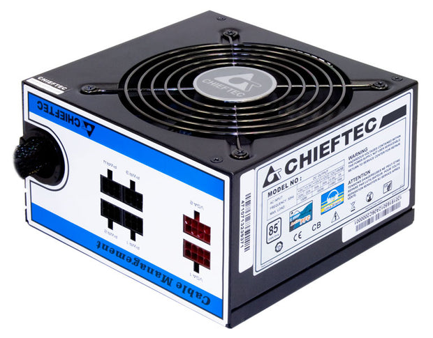 Chieftec CTG-550C strömförsörjningsenheter 550 W 20+4 pin ATX Svart