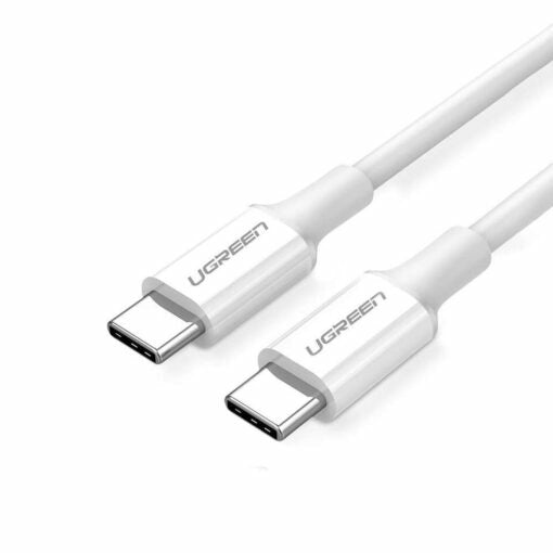 Ugreen 60552 USB-kablar USB 2.0 2 m USB C 480 Gbit/s 100 W Vit