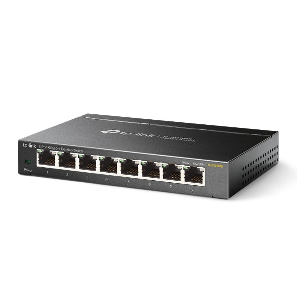 TP-Link Omada TL-SG108S nätverksswitchar Ohanterad Gigabit Ethernet (10/100/1000)