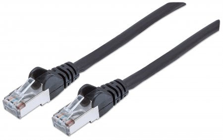 Intellinet 731812 nätverkskablar Svart 10 m Cat6a S/FTP (S-STP)