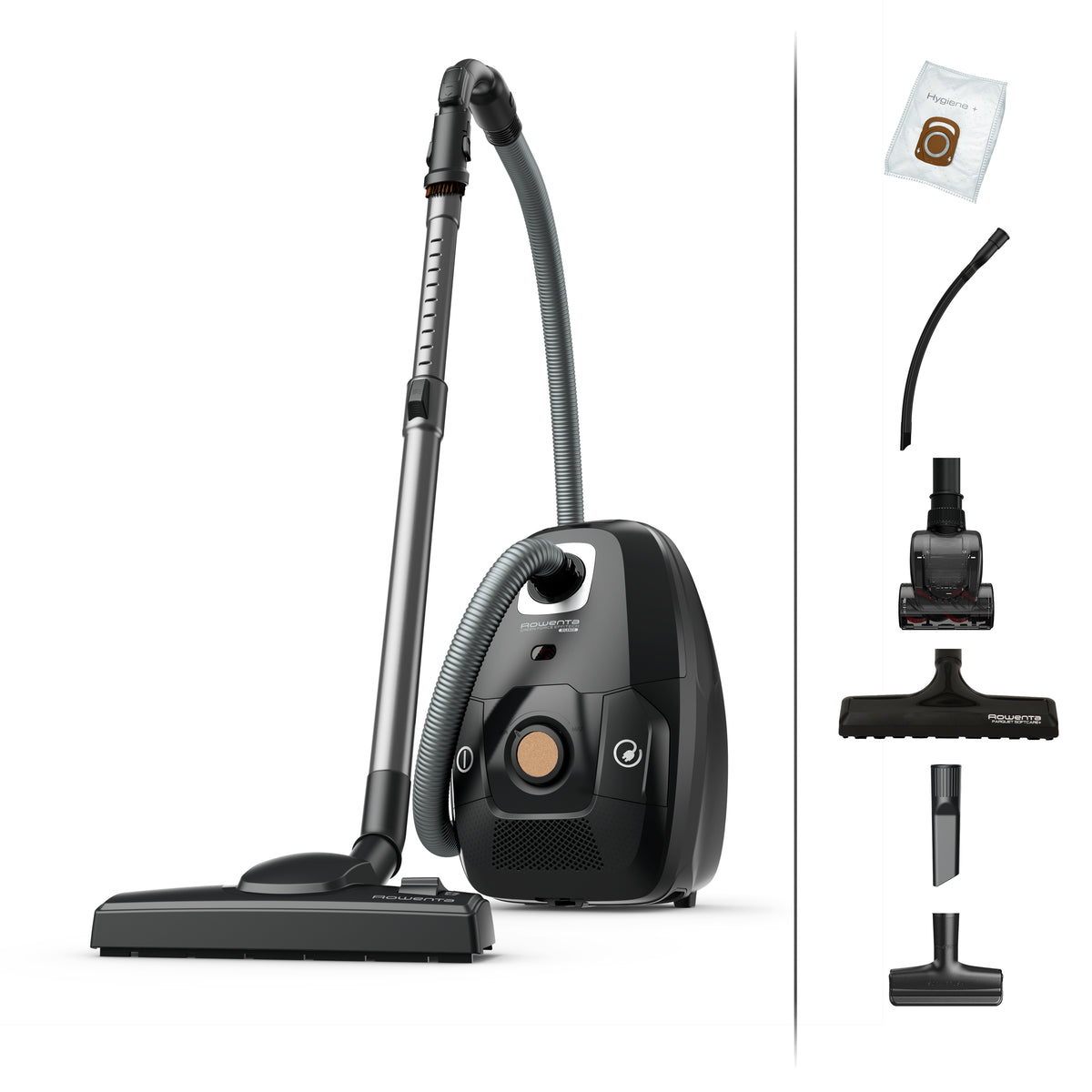 Rowenta Green Force Effitech RO6189 4,5 l Cylinderdammsugare Torr 400 W Dammpåse