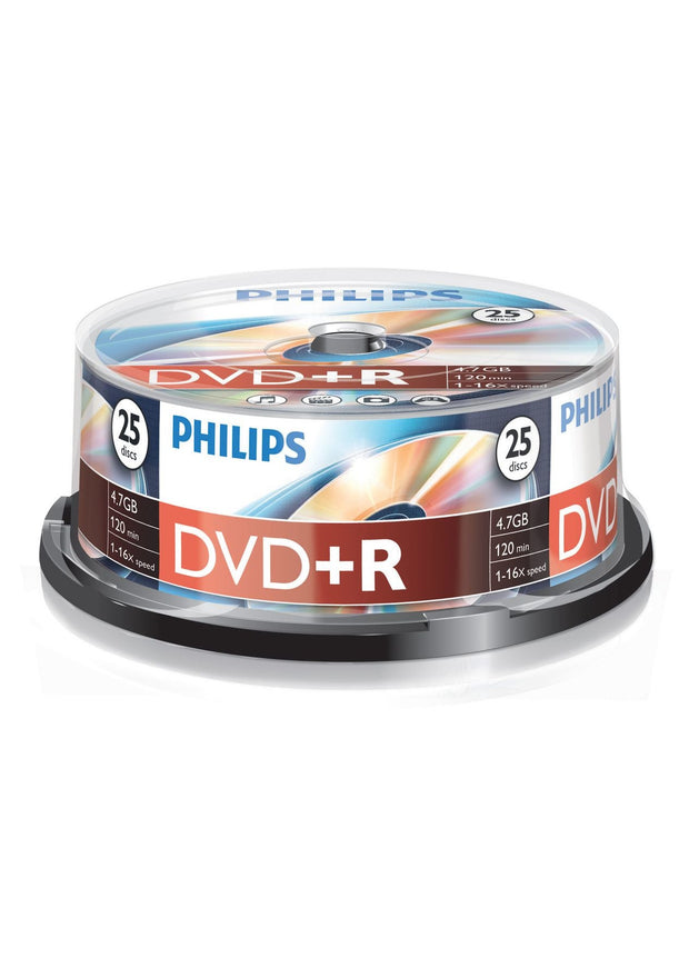 Philips DVD+R DR4S6B25F/00 tomma Dvd:Er