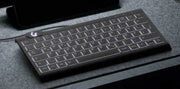KeySonic KSK-5010ELC (DE) tangentbord Hem USB QWERTZ tyska Svart