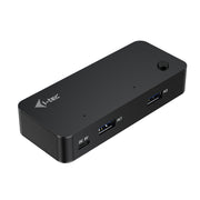 i-tec CAKVMHUB2A2C gränssnittshubbar USB Type-C 5000 Mbit/s Svart