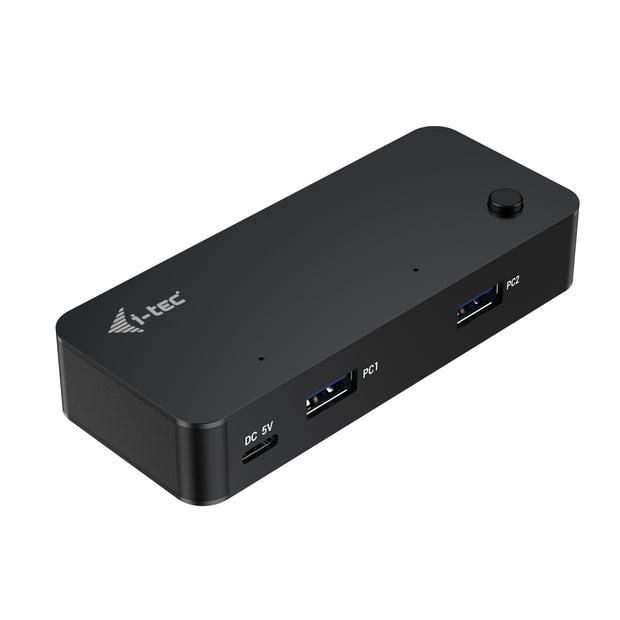 i-tec CAKVMHUB2A2C gränssnittshubbar USB Type-C 5000 Mbit/s Svart