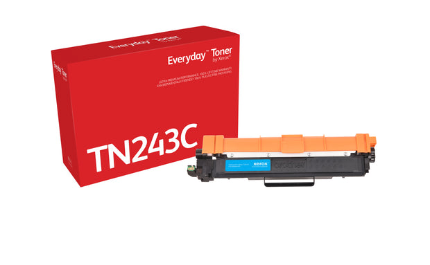 Everyday Cyan Toner by Xerox compatible with Brother TN-243C