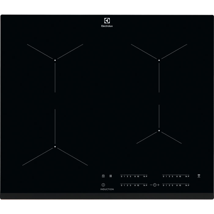 Electrolux EIT61443B spishällar Svart Inbyggd Induktionshäll med zon 4 zone(s)