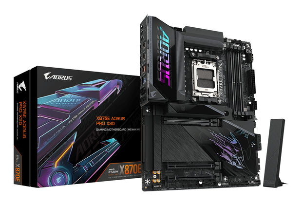 GIGABYTE X870E AORUS PRO X3D AMD X870E AM5-sockel ATX