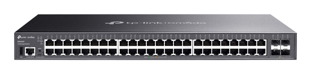 TP-Link Omada SG5452X nätverksswitchar hanterad L3 Gigabit Ethernet (10/100/1000) Svart