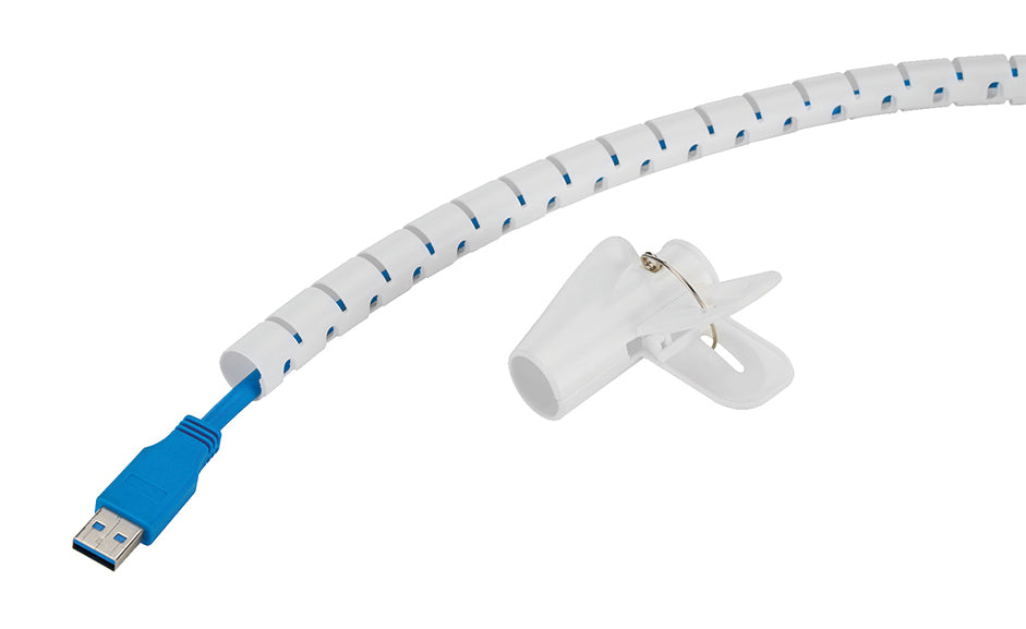 Neomounts ADS06-140WH kabelsamlare Bord Kabelhölje Vit