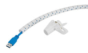Neomounts ADS06-140WH kabelsamlare Bord Kabelhölje Vit