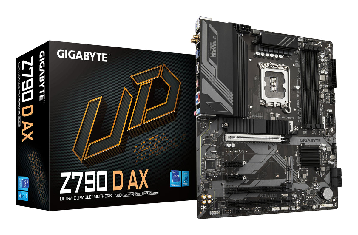 GIGABYTE Z790 D AX moderkort Intel Z790 Express LGA 1700 ATX