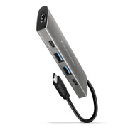 Axagon HMC-5G21 dockningsstationer för bärbara datorer Kabel USB 3.2 Gen 2 (3.1 Gen