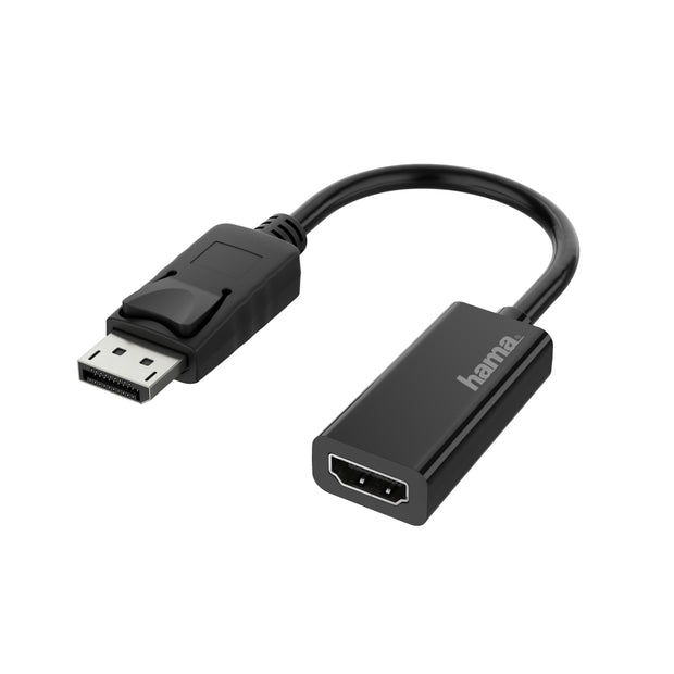 Hama 00200335 videokabeladapter DisplayPort HDMI Svart