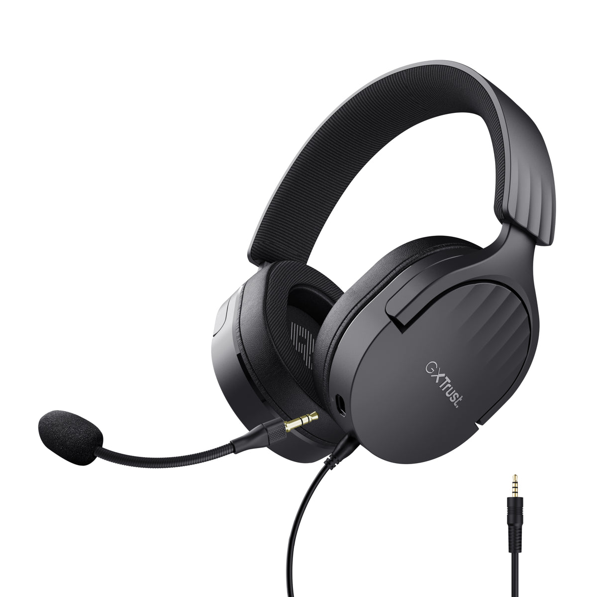 Trust GXT 489 FAYZO Headset Kabel Huvudband Spela Svart