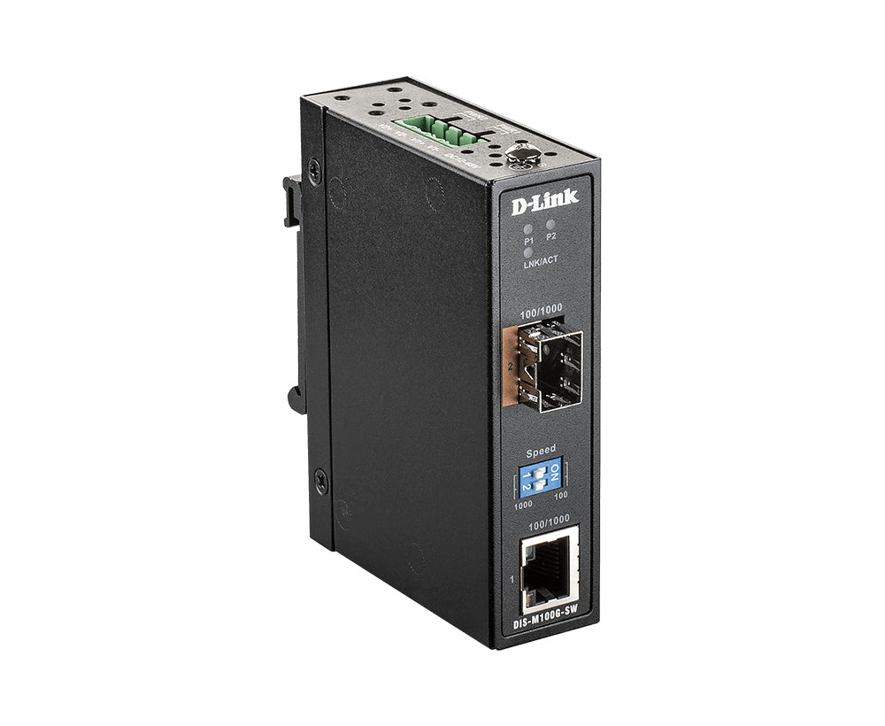 D-Link DIS-M100G-SW mediakonverterare för nätverk 4000 Mbit/s Flerläge