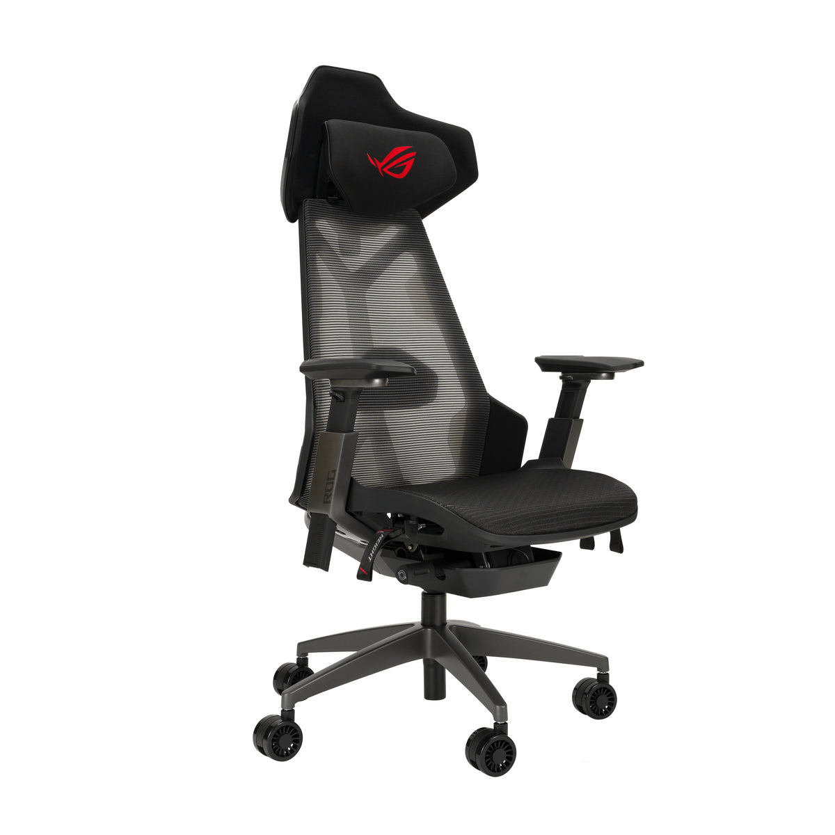 ASUS ROG Destrier Ergo Sits i nätmaterial Nätryggstöd