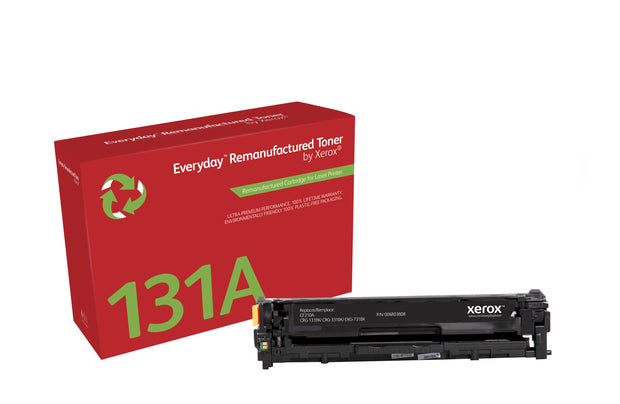 Everyday Svart Remanufactured Toner by Xerox compatible with HP 131A (CF210A)