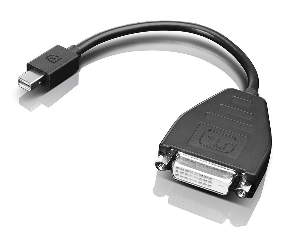 Lenovo 0B47090 videokabeladapter 0,2 m Mini-DisplayPort SL-DVI Svart