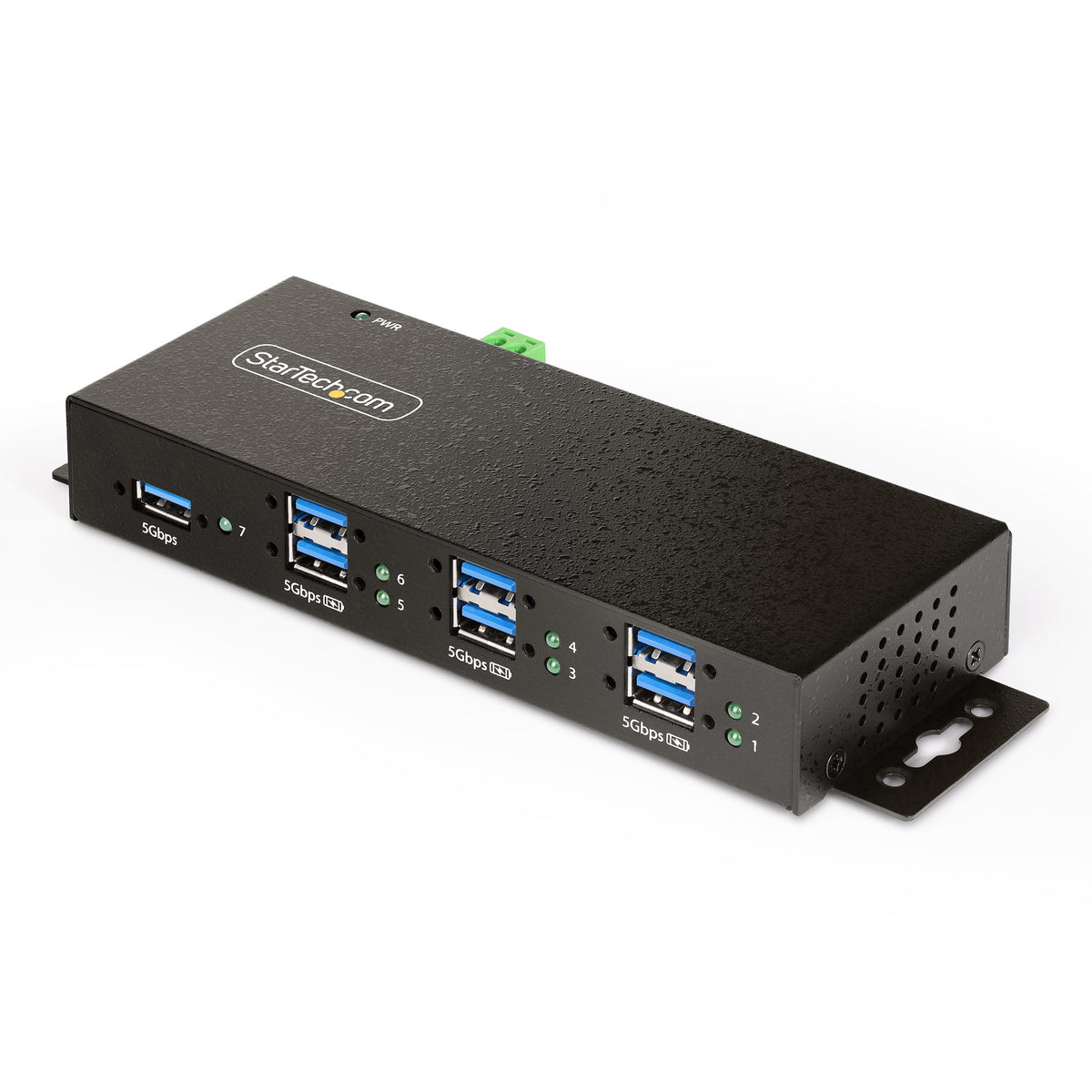 StarTech.com Hanterad USB-hubb med 7 portar och 7x USB-A